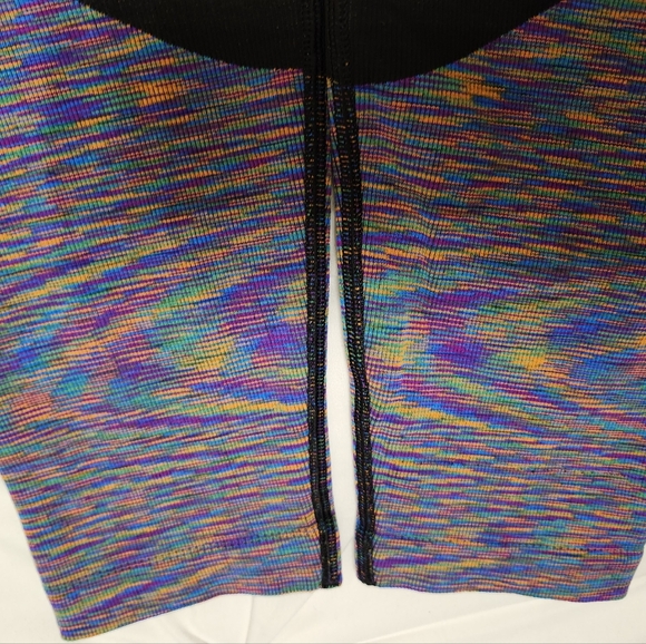 Lululemon Love Revealed Tight Black / Rainbow Size 10 - Picture 10 of 13